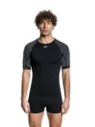 X-BIONIC INVENT 4.0 LT SHIRT SH SL MEN - Opal Black Arctic White - T-Shirts - 5 of 10