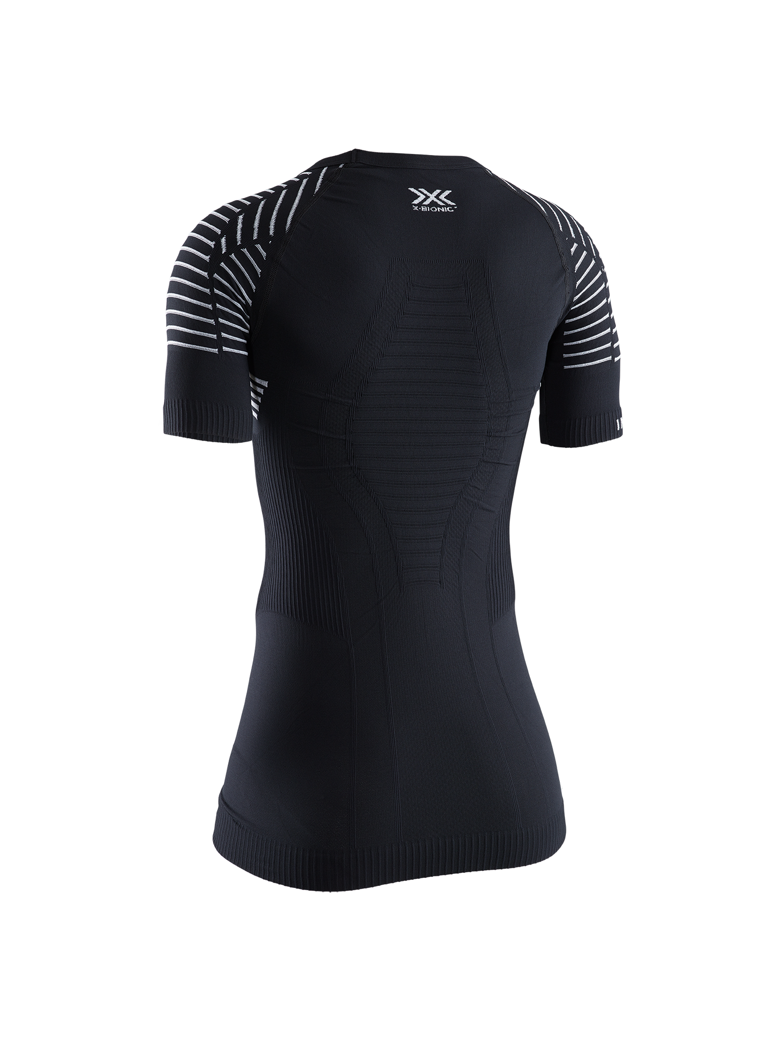 X-BIONIC INVENT 4.0 LT SHIRT SH SL WOMEN - Opal Black Arctic White - T-Shirts - 2 of 7