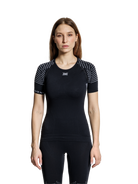 X-BIONIC INVENT 4.0 LT SHIRT SH SL WOMEN - Opal Black Arctic White - T-Shirts - 3 of 7