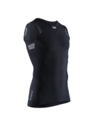 X-BIONIC INVENT 4.0 LT SINGLET MEN - Opal Black Arctic White - Tanks - 1 of 6