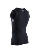 X-BIONIC INVENT 4.0 LT SINGLET MEN - Opal Black Arctic White - Tanks - 2 of 6