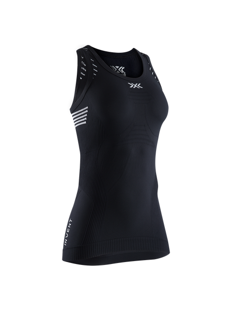 X-BIONIC INVENT 4.0 LT SINGLET WMN - Opal Black Arctic White - Tanks - 1 of 18