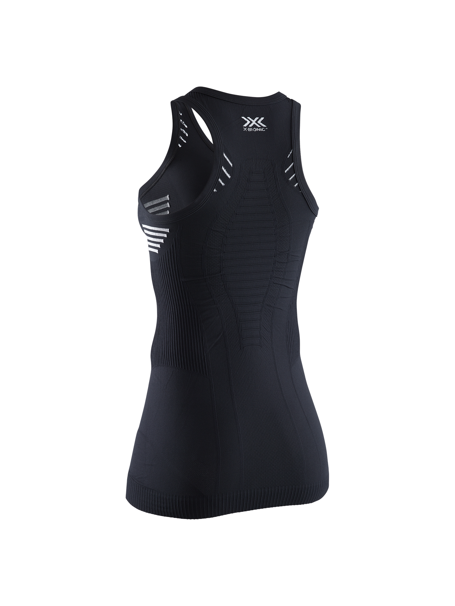 X-BIONIC INVENT 4.0 LT SINGLET WMN - Opal Black Arctic White - Tanks - 2 of 10