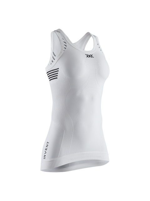 X-BIONIC INVENT 4.0 LT SINGLET WMN - Arctic White Dolomite Grey - Tanks - 7 of 18