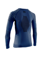 X-BIONIC INVENT 4.0 SHIRT LG SL JR - Marine X Black - Longsleeves - 8 of 15