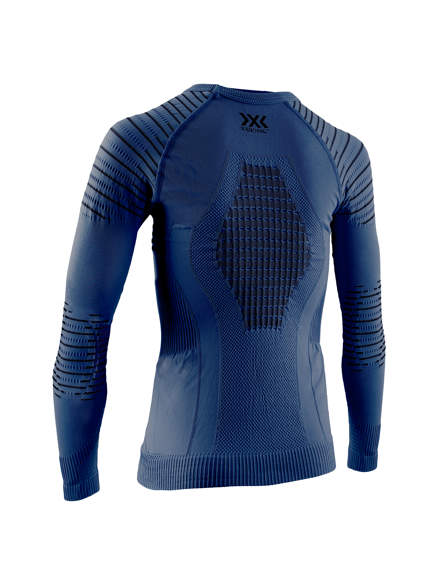 X-BIONIC INVENT 4.0 SHIRT LG SL JR - Marine X Black - Longsleeves - 8 of 15