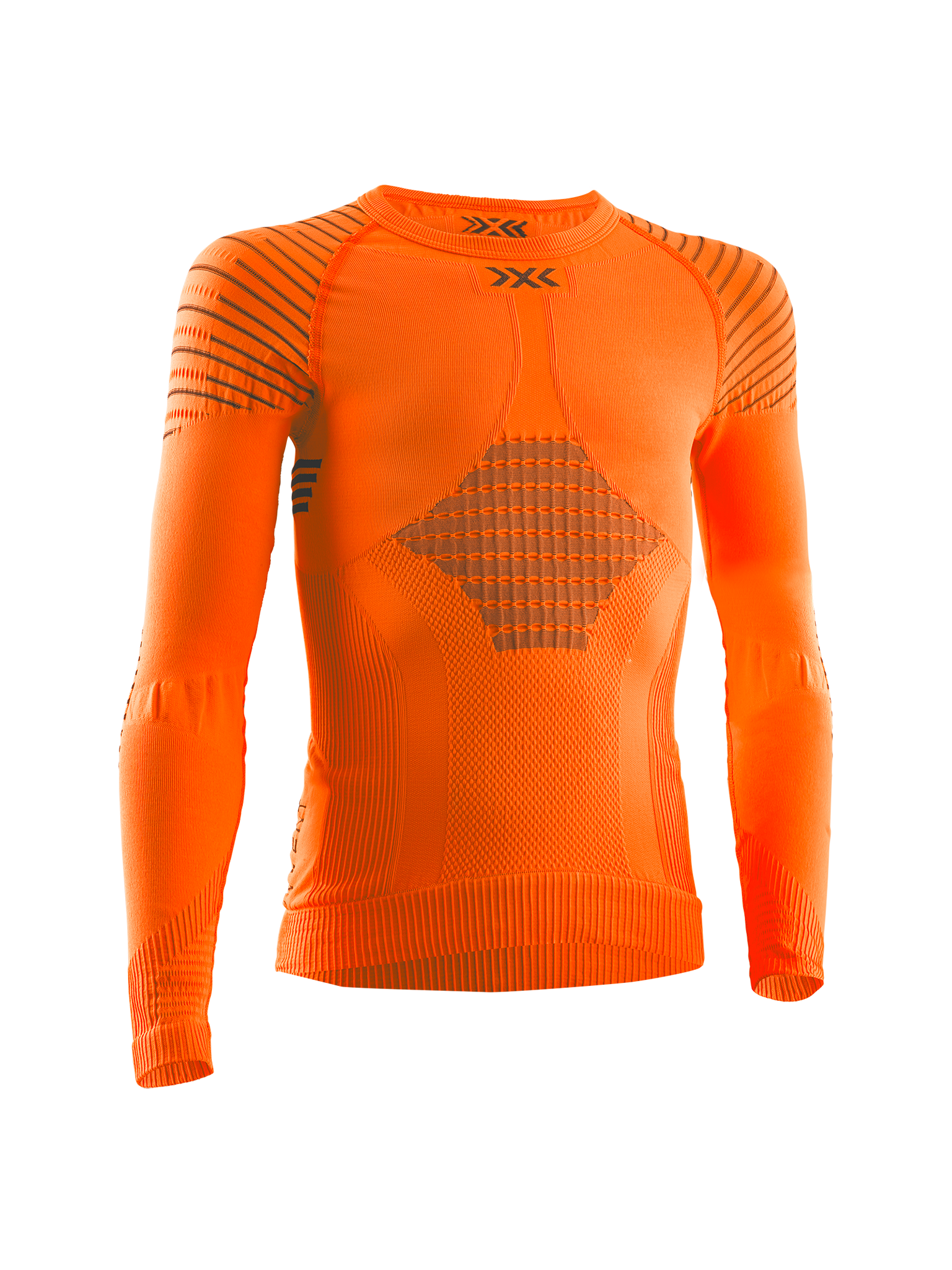 X-BIONIC INVENT 4.0 SHIRT LG SL JR - Sunset Orange Anthracite - Longsleeves - 3 of 15