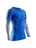 X-BIONIC INVENT GRAPHICS SHIRT LS MEN - Blossom Blue Light Grey Optical White - Longsleeves - 7 of 26