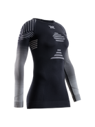X-BIONIC INVENT GRAPHICS SHIRT LS WMN - X Black Grey Light Grey - Longsleeves - 1 of 11