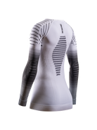 X-BIONIC INVENT GRAPHICS SHIRT LS WMN - X White Grey Light Grey - Longsleeves - 5 of 11