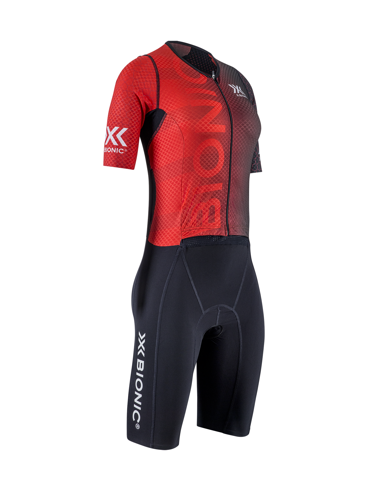 X-BIONIC DRAGONFLY TRISUIT 5G WMN - Red Black - Trisuits - 1 of 3