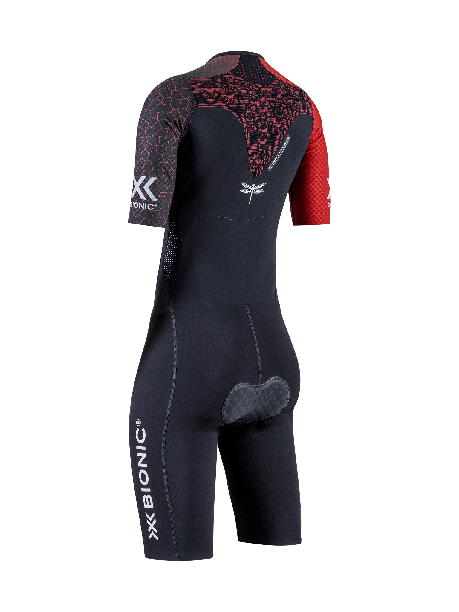 X-BIONIC DRAGONFLY TRISUIT 5G WMN - Red Black - Trisuits - 2 of 3