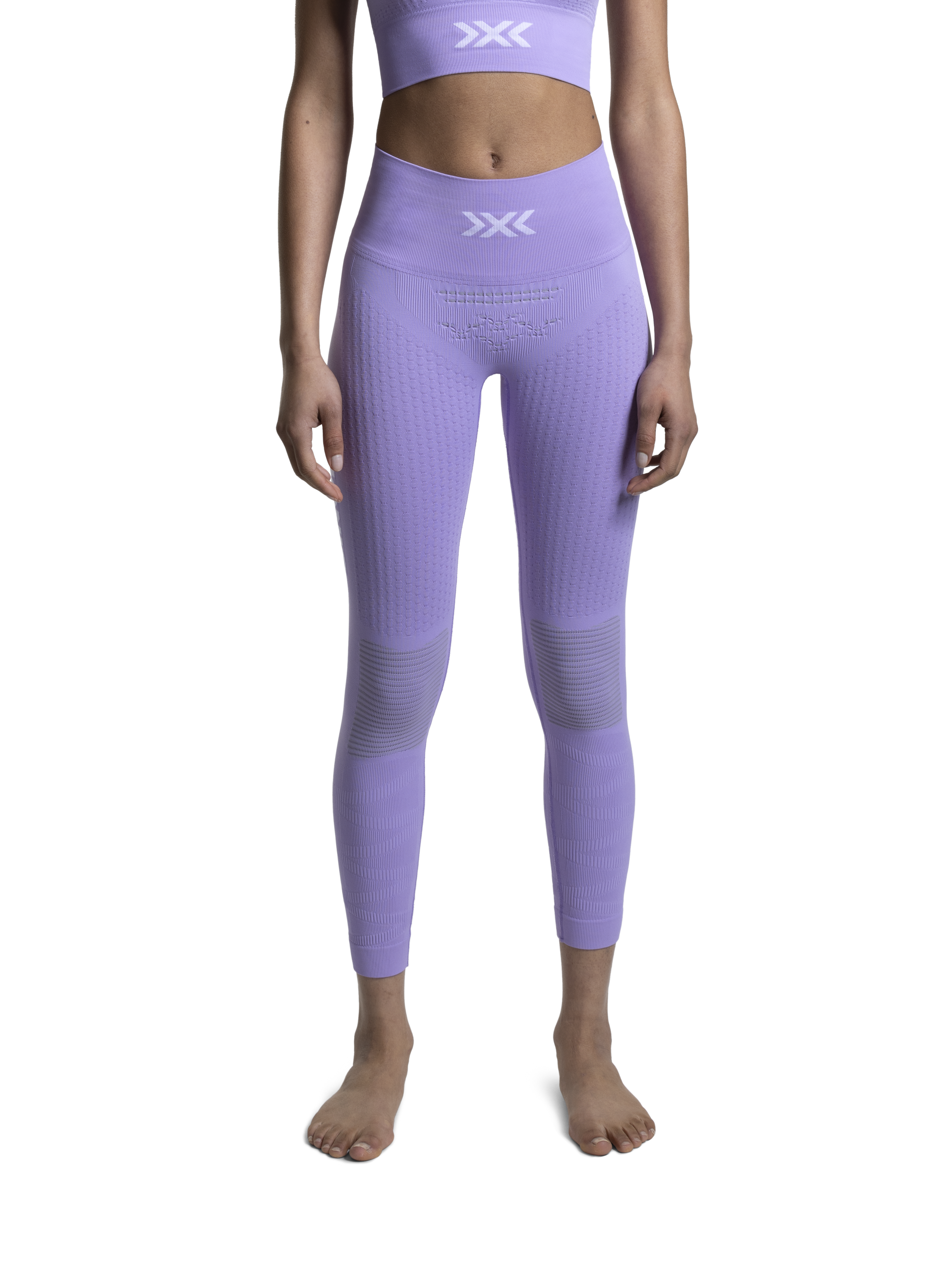 X-BIONIC ENERGIZER 4.0 FITNESS PANTS 7/8 WMN - Bright Lavender White - Pants - 6 of 6