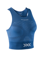 X-BIONIC ENERGIZER 4.0 FITNESS CROP TOP WMN - Jeans Blue Pearl Beige - T-Shirts - 1 of 2