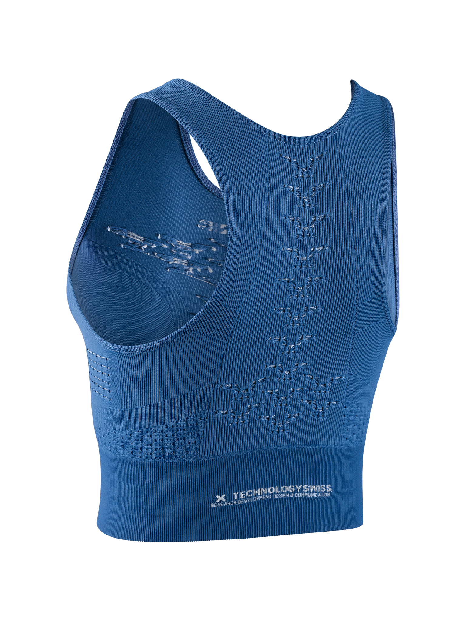 X-BIONIC ENERGIZER 4.0 FITNESS CROP TOP WMN - Jeans Blue Pearl Beige - T-Shirts - 2 of 2