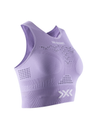 X-BIONIC ENERGIZER 4.0 FITNESS CROP TOP WMN - Bright Lavender White - T-Shirts - 4 of 6