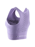 X-BIONIC ENERGIZER 4.0 FITNESS CROP TOP WMN - Bright Lavender White - T-Shirts - 5 of 6