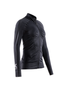 X-BIONIC ENERGIZER 4.0 TRANSMISSION LAYER FULL ZIP WMN - Opal Black Arctic White - Midlayers - 1 of 4