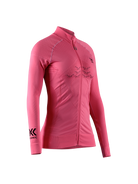 X-BIONIC ENERGIZER 4.0 TRANSMISSION LAYER FULL ZIP WMN - Neon Flamingo Anthracite - Midlayers - 3 of 4