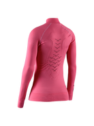 X-BIONIC ENERGIZER 4.0 TRANSMISSION LAYER FULL ZIP WMN - Neon Flamingo Anthracite - Midlayers - 4 of 4