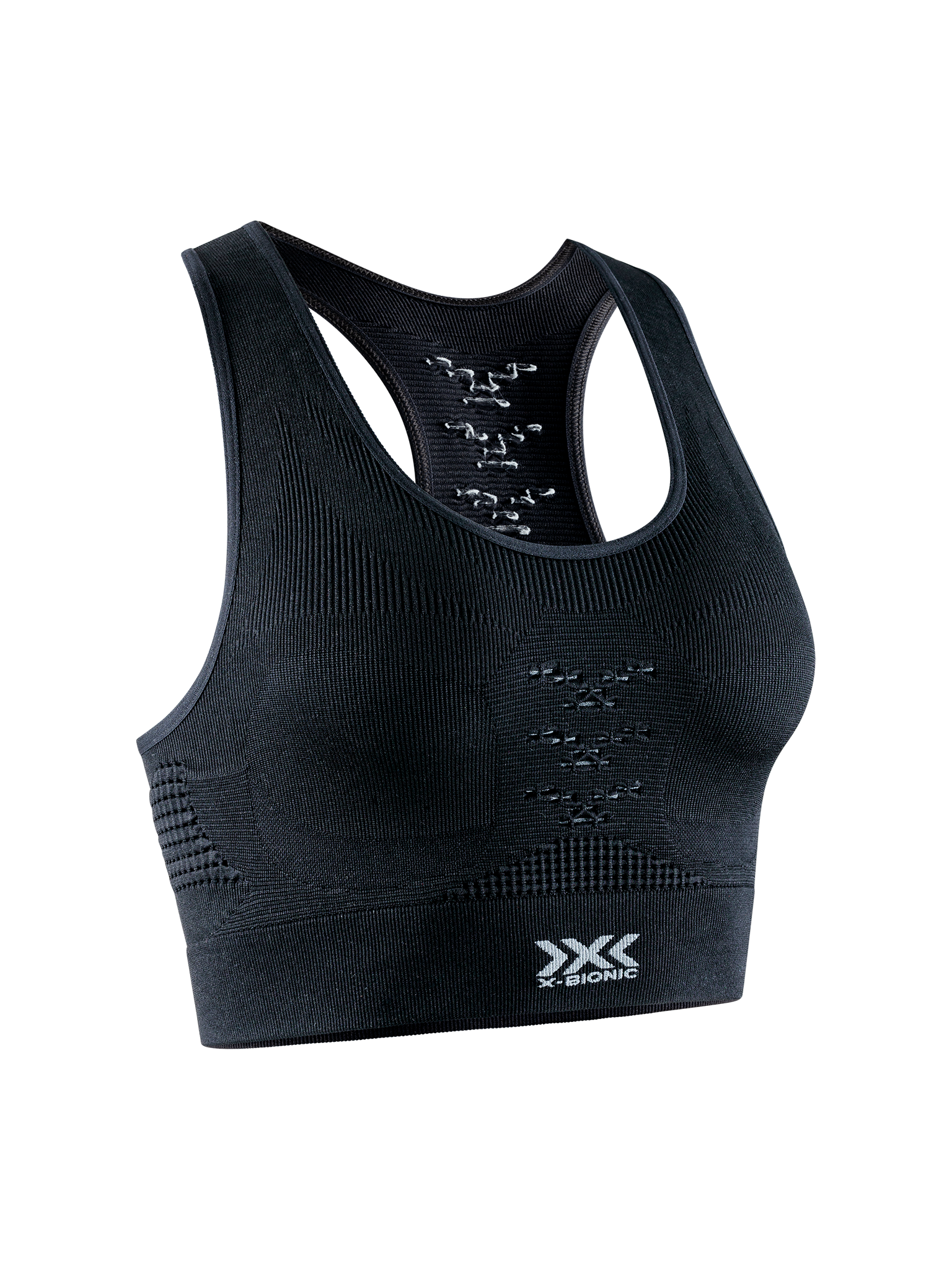 X-BIONIC ENERGIZER 4.0 SPORTS BRA - Opal Black Arctic White - Sport Bras - 1 of 5