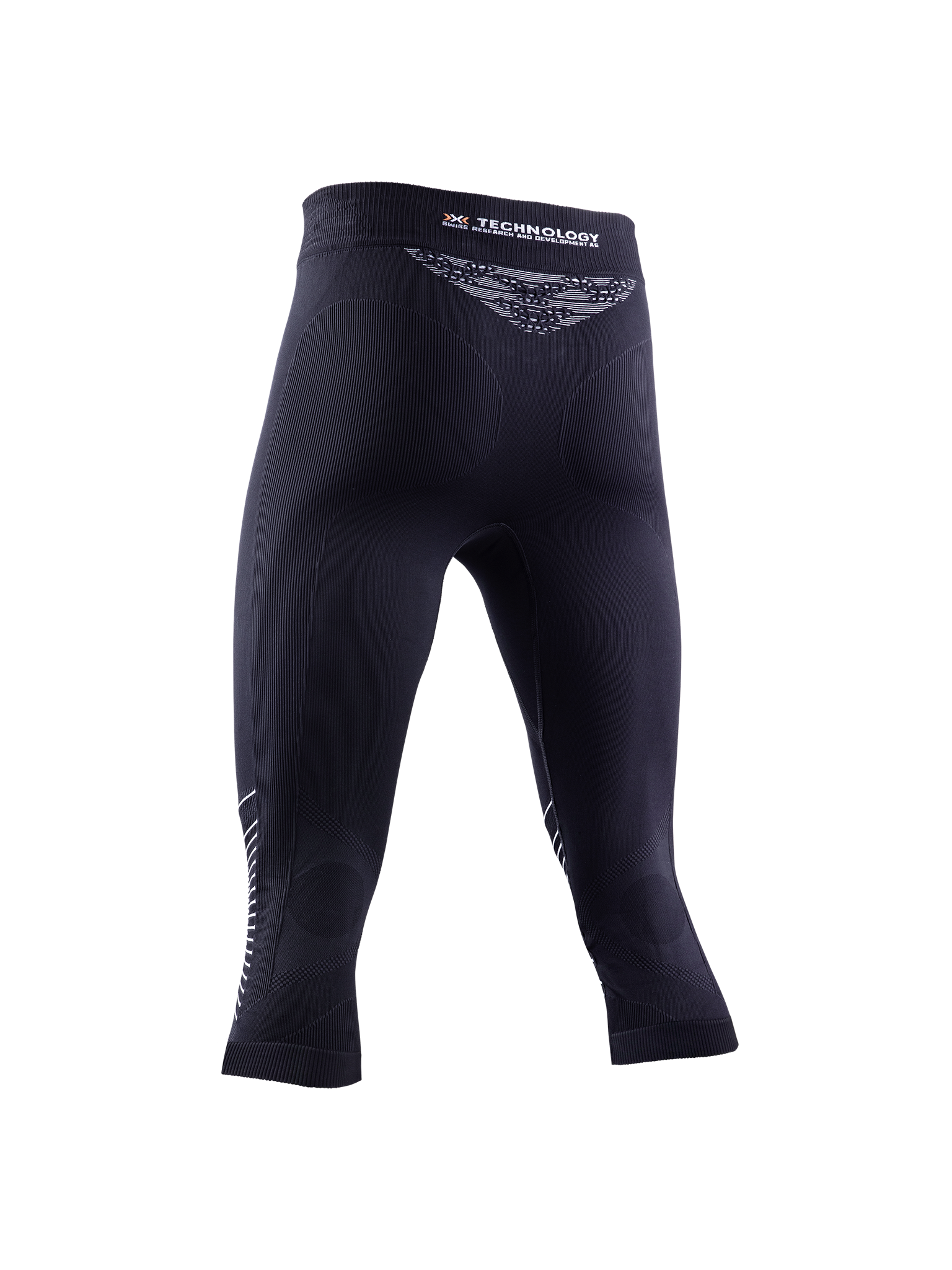 X-BIONIC ENERGIZER 4.0 PANTS 3/4 MEN - Opal Black Arctic White - 3/4 Pants - 2 of 5