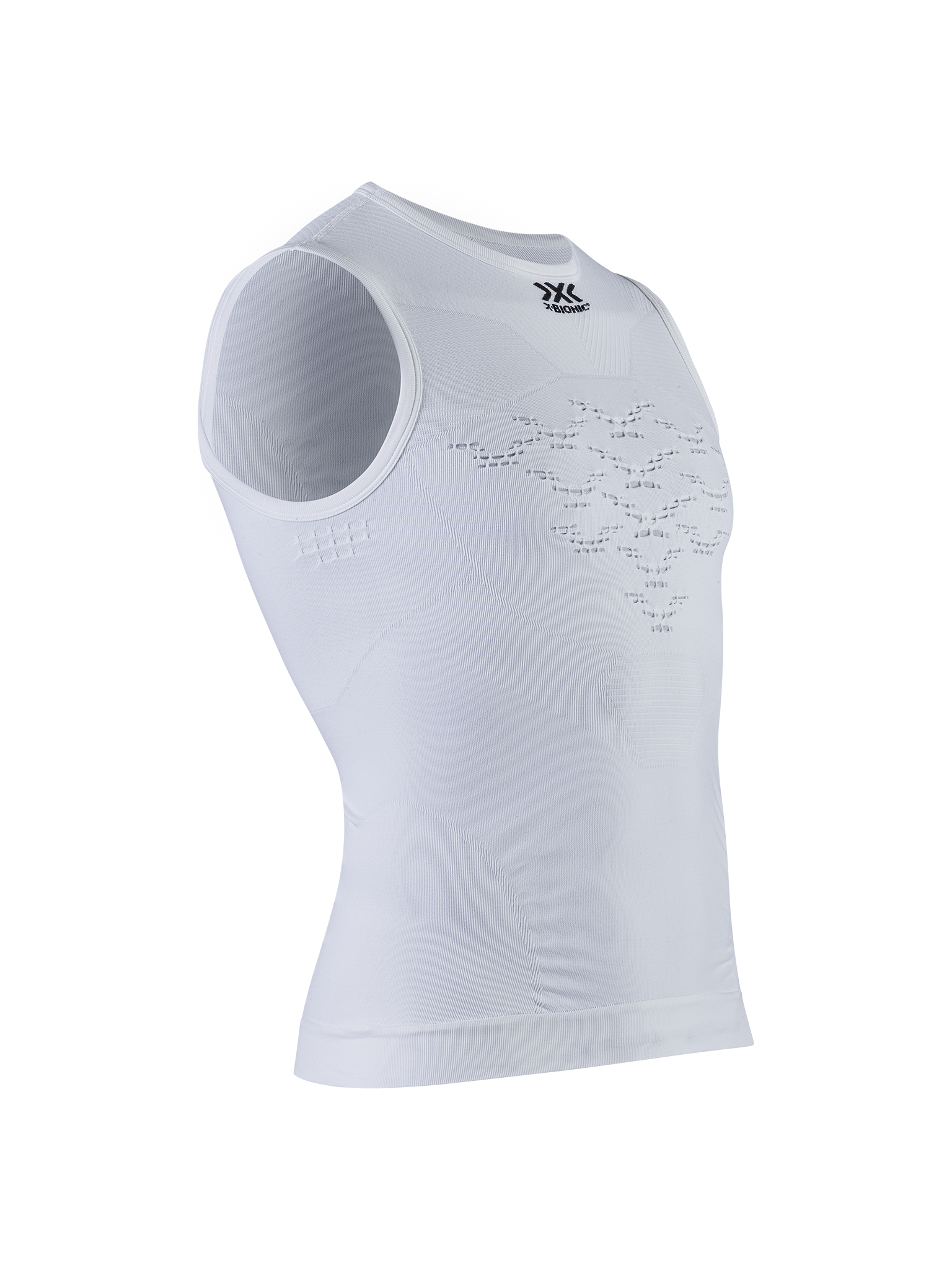 X-BIONIC ENERGIZER 4.0 LT SINGLET MEN - Arctic White Dolomite Grey - Tanks - 1 of 5