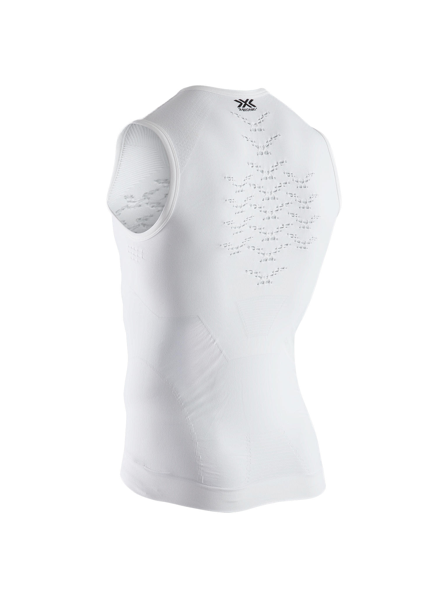 X-BIONIC ENERGIZER 4.0 LT SINGLET MEN - Arctic White Dolomite Grey - Tanks - 2 of 5