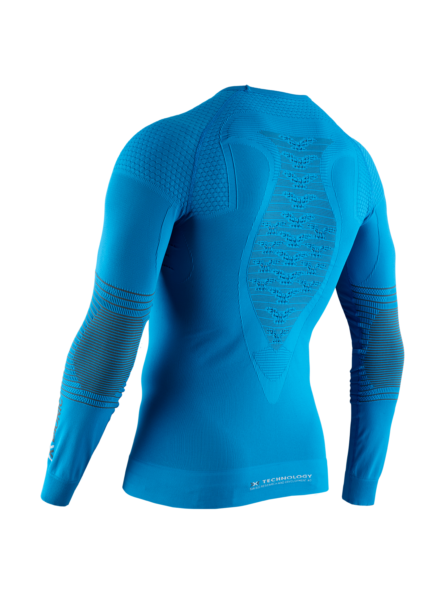 X-BIONIC ENERGIZER 4.0 SHIRT LG SL MEN - Teal Blue Anthracite - Longsleeves - 7 of 9