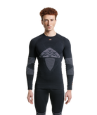X-BIONIC ENERGIZER 4.0 SHIRT LG SL MEN - Opal Black Arctic White - Longsleeves - 5 of 9