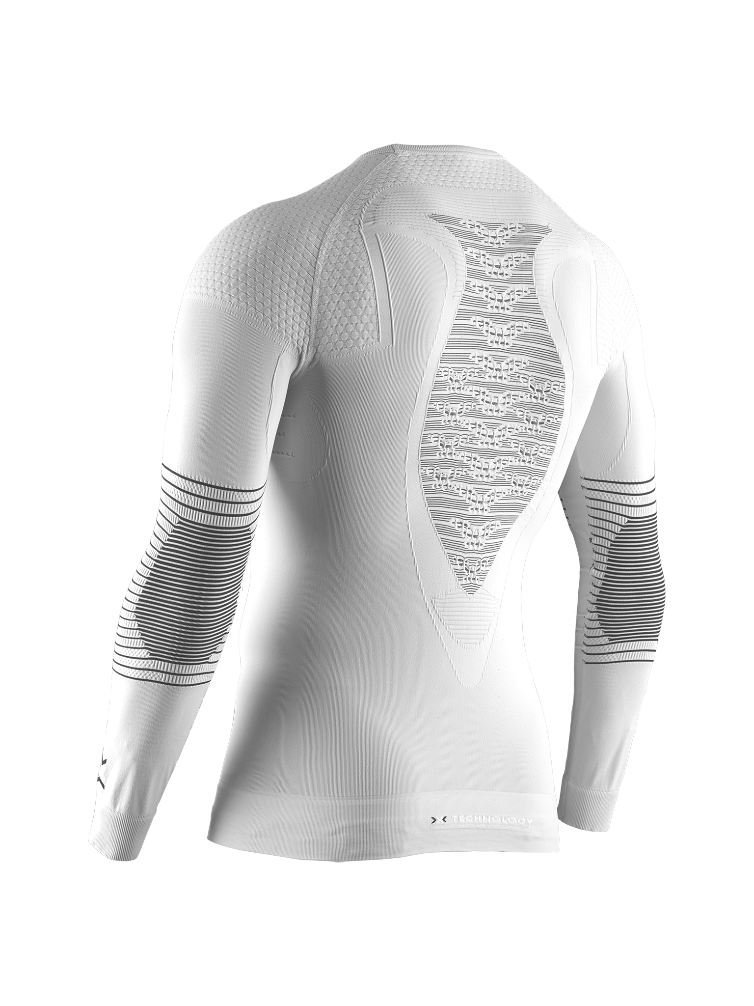 X-BIONIC ENERGIZER 4.0 SHIRT LG SL MEN - Arctic White Opal Black - Longsleeves - 9 of 9