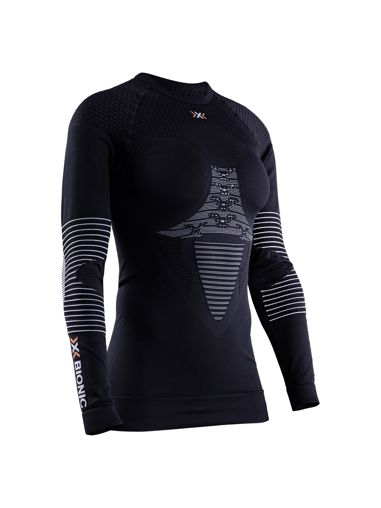 X-BIONIC ENERGIZER 4.0 SHIRT LG SL WMN - Opal Black Arctic White - Longsleeves - 1 of 9
