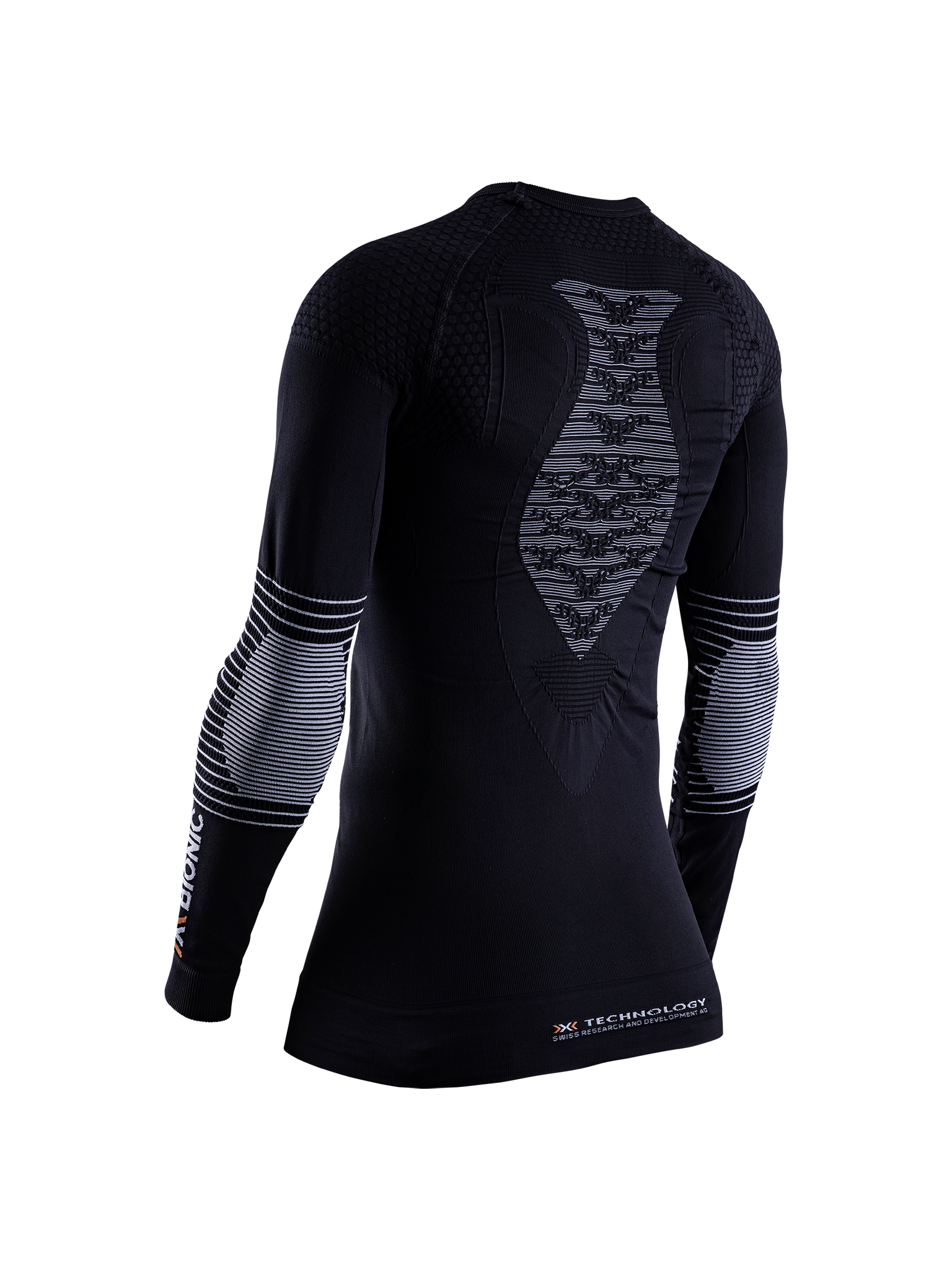 X-BIONIC ENERGIZER 4.0 SHIRT LG SL WMN - Opal Black Arctic White - Longsleeves - 2 of 9