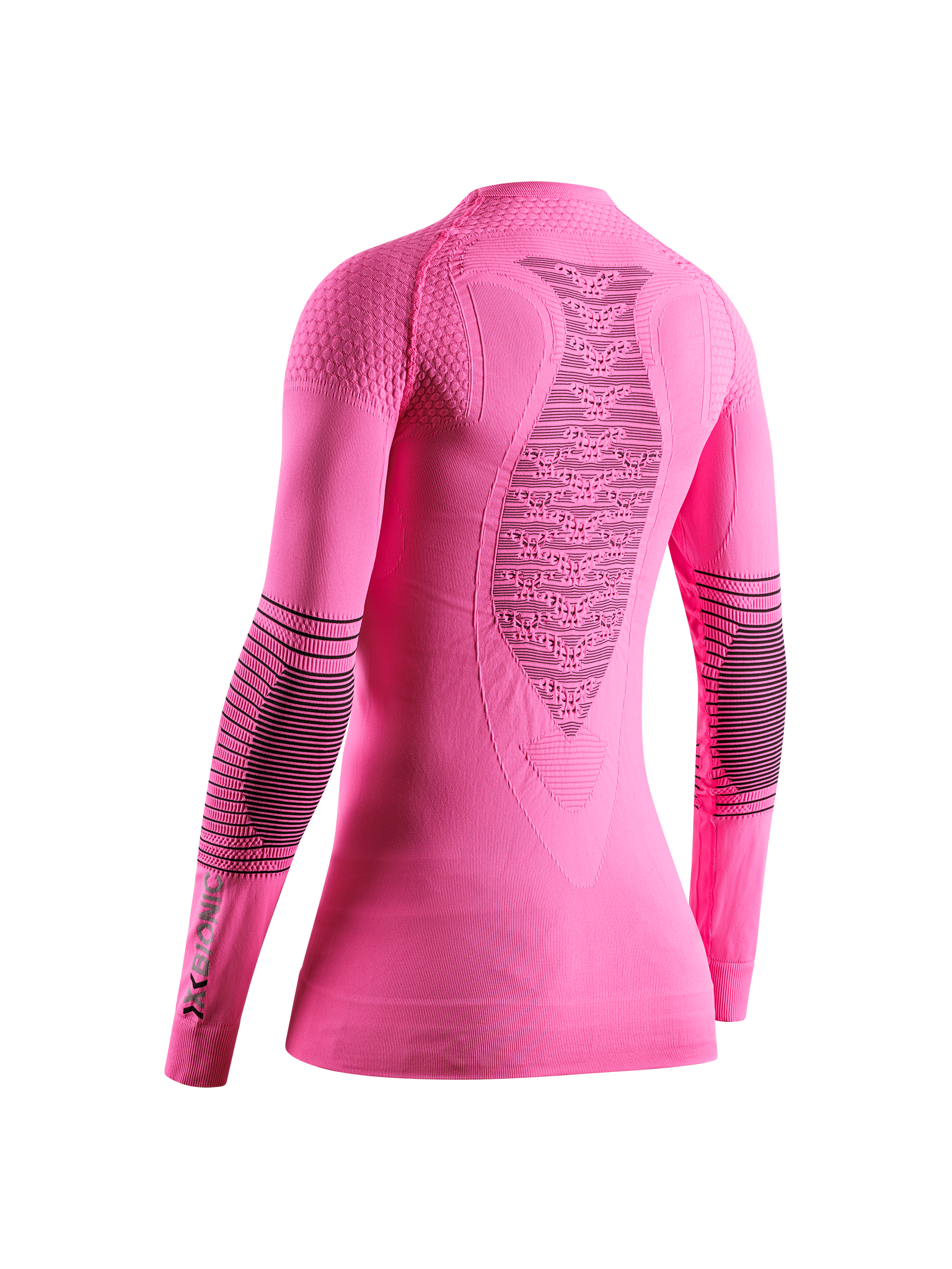 X-BIONIC ENERGIZER 4.0 SHIRT LG SL WMN - Neon Flamingo Anthracite - Longsleeves - 7 of 9