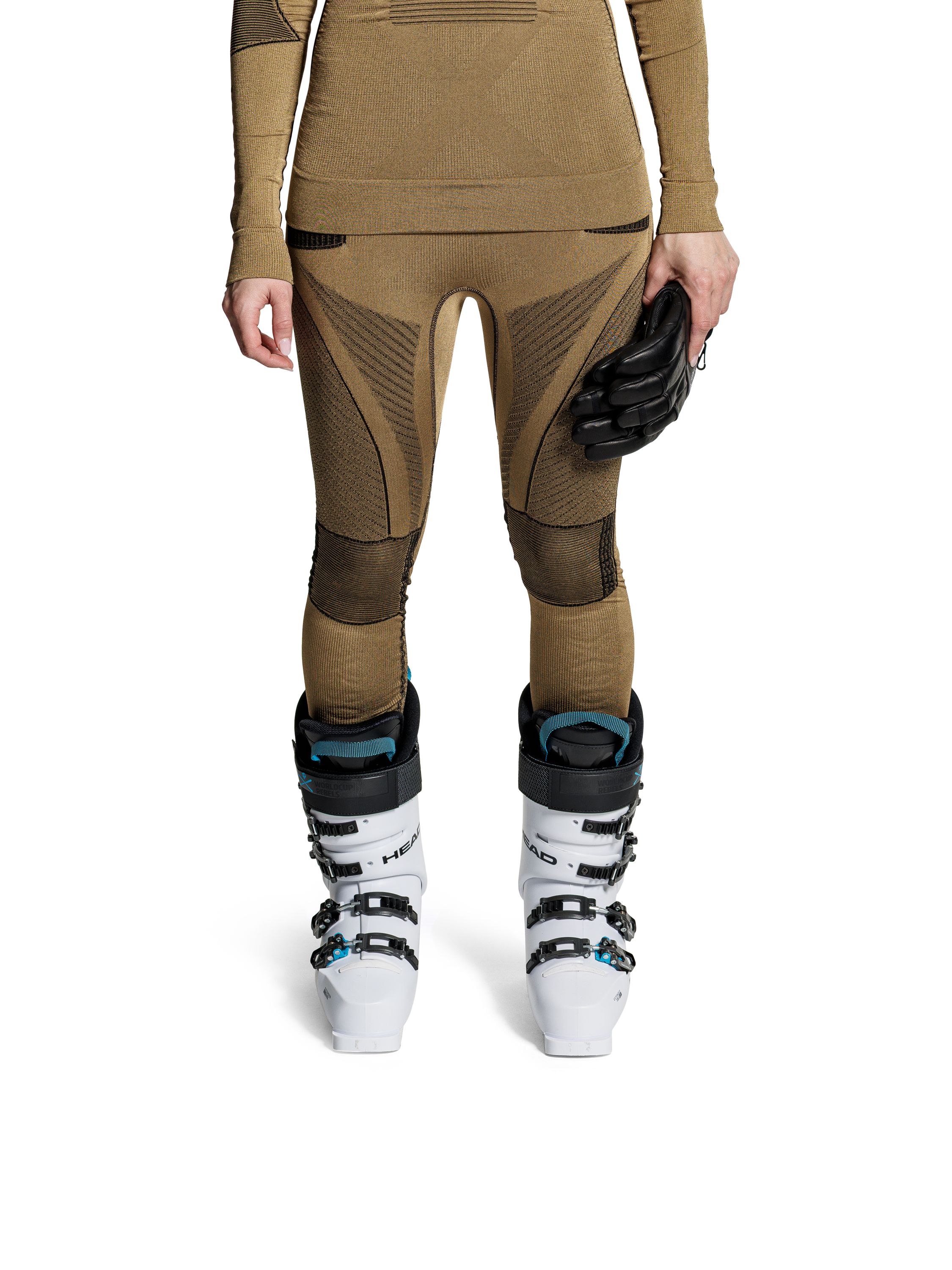 X-BIONIC RADIACTOR 4.0 PANTS WMN - Gold Black - Pants - 3 of 4