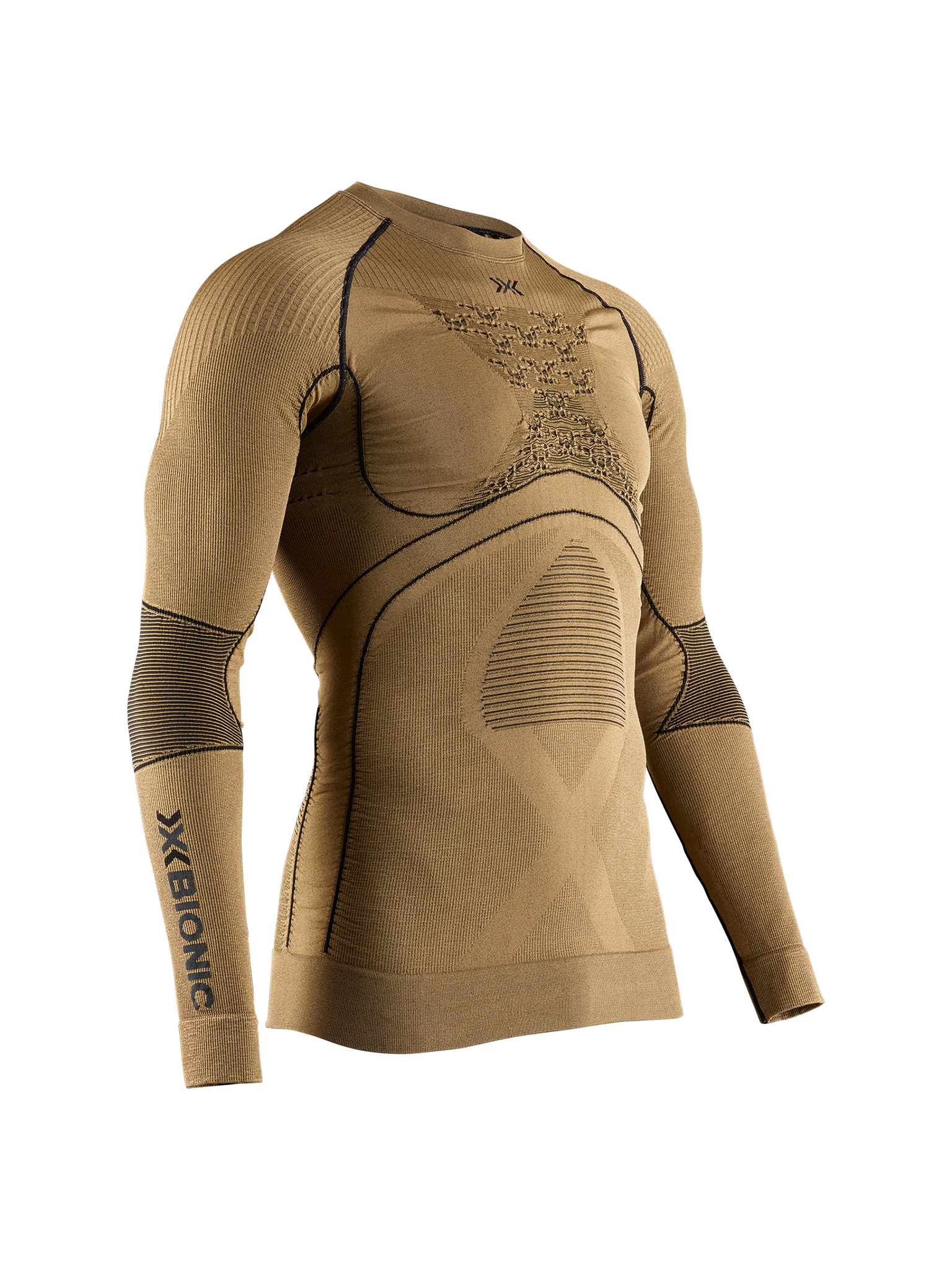 X-BIONIC RADIACTOR 4.0 SHIRT LG SL MEN - Gold Black - Longsleeves - 1 of 3