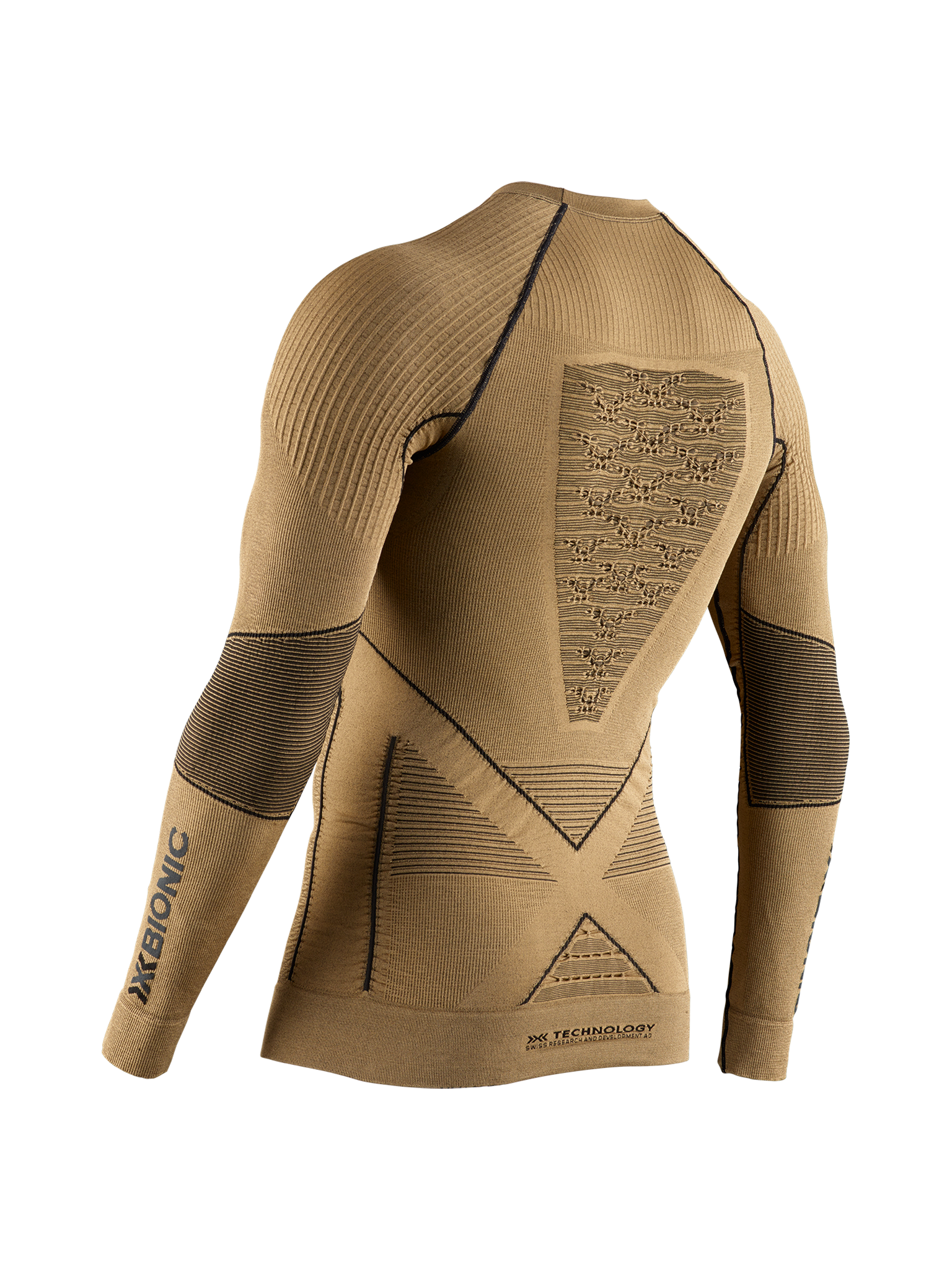 X-BIONIC RADIACTOR 4.0 SHIRT LG SL MEN - Gold Black - Longsleeves - 2 of 3