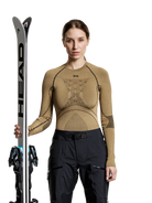 X-BIONIC RADIACTOR 4.0 SHIRT LG SL WMN - Gold Black - Longsleeves - 8 of 9