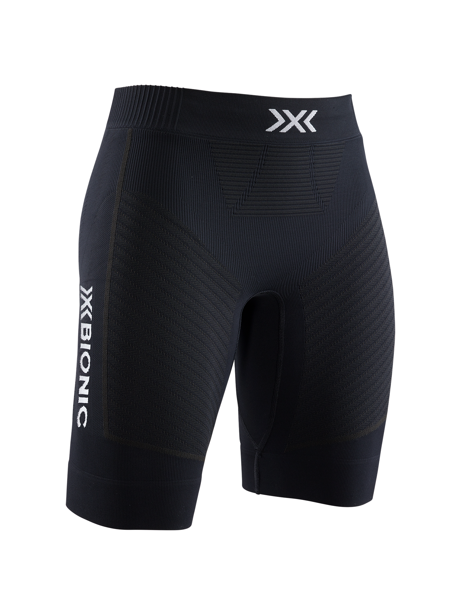 X-BIONIC INVENT 4.0 RUNNING SHORTS WMN - Opal Black Arctic White - Shorts - 1 of 6