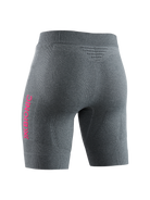 X-BIONIC INVENT 4.0 RUNNING SHORTS WMN - Dolomite Grey Melange Neon Flamingo - Shorts - 6 of 6
