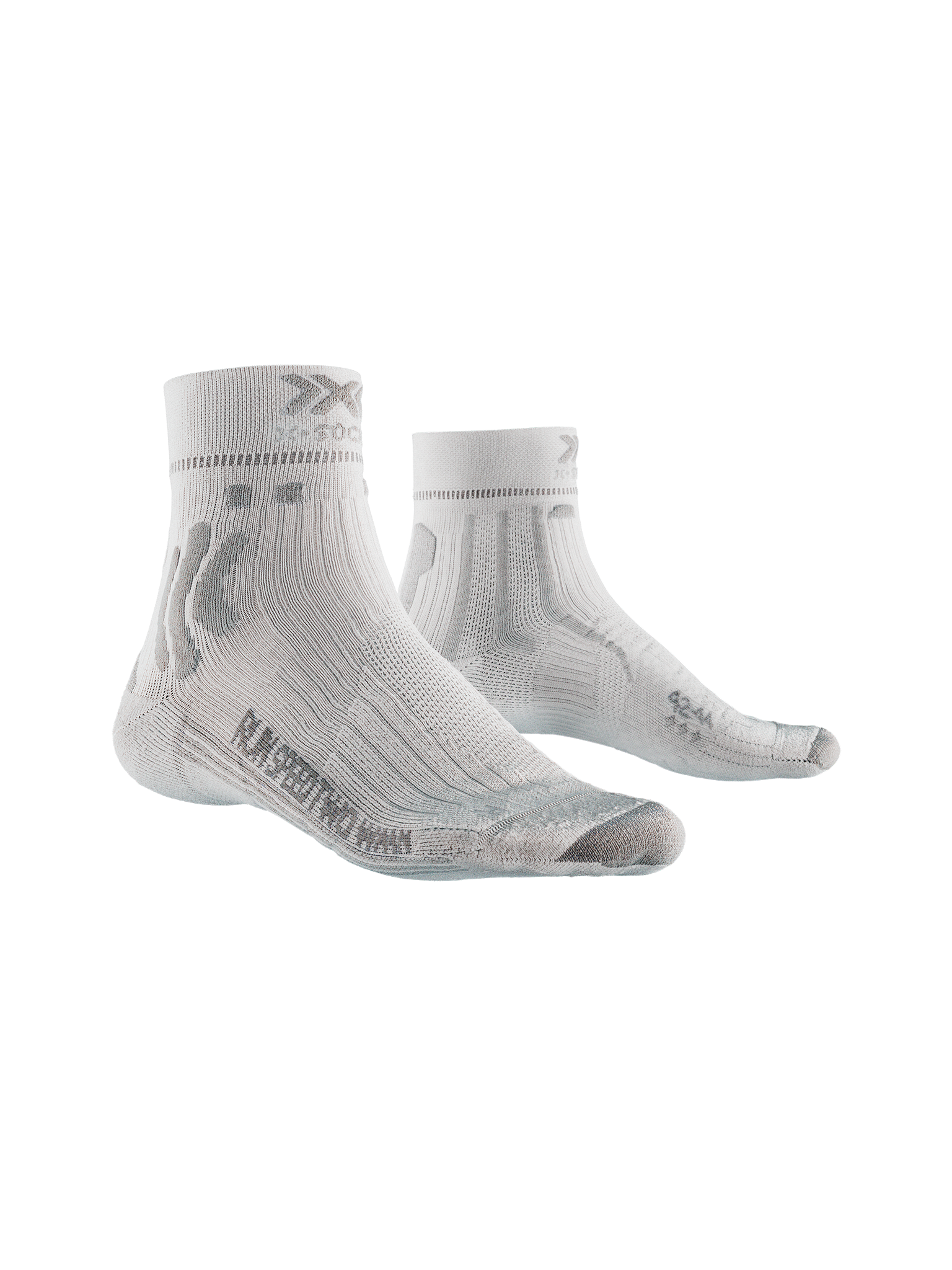 X-SOCKS RUN SPEED TWO 4.0 WMN - White Grey - Ankle - 3 of 8