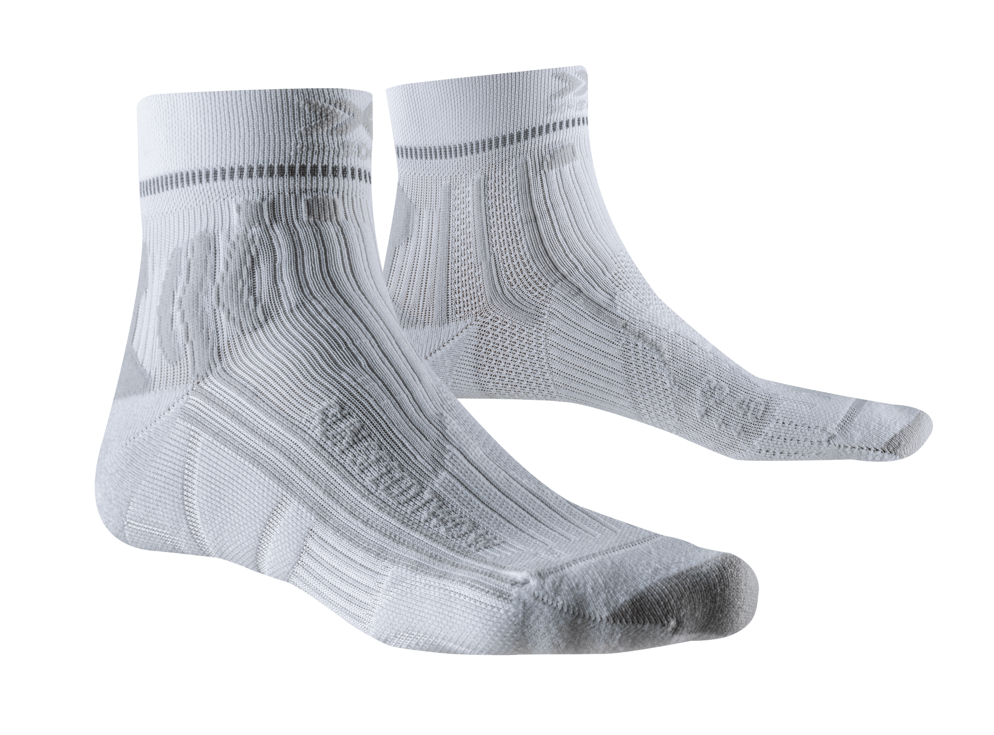 X-SOCKS RUN SPEED TWO 4.0 WMN - White Grey - Ankle - 5 of 8