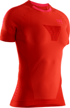 X-BIONIC INVENT 4.0 RUNNING SHIRT SH SL WMN - Sunset Orange Neon Flamingo - T-Shirts - 7 of 8