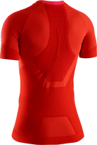 X-BIONIC INVENT 4.0 RUNNING SHIRT SH SL WMN - Sunset Orange Neon Flamingo - T-Shirts - 8 of 8