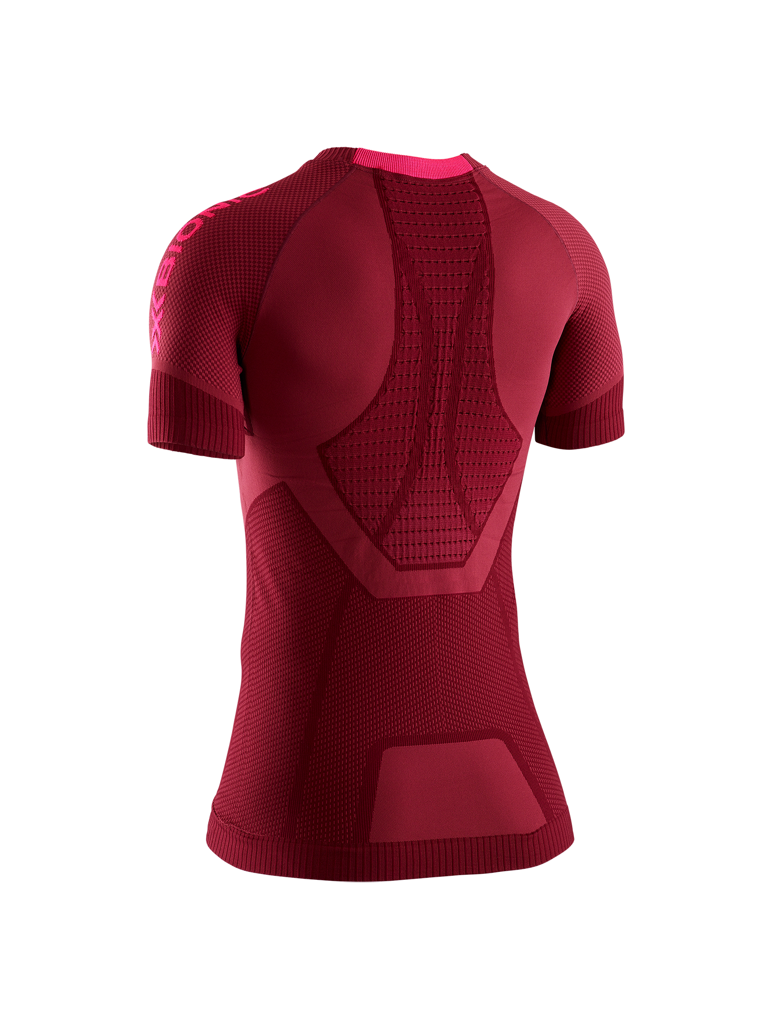 X-BIONIC INVENT 4.0 RUNNING SHIRT SH SL WMN - Namib Red Neon Flamingo - T-Shirts - 4 of 8