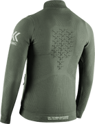 X-BIONIC INSTRUCTOR 4.0 TRANSMISSION LAYER JACKET MEN - Olive Green - Midlayers - 2 of 7