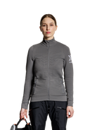 X-BIONIC INSTRUCTOR 4.0 TRANSMISSION LAYER JACKET WMN - Charcoal - Midlayers - 3 of 5