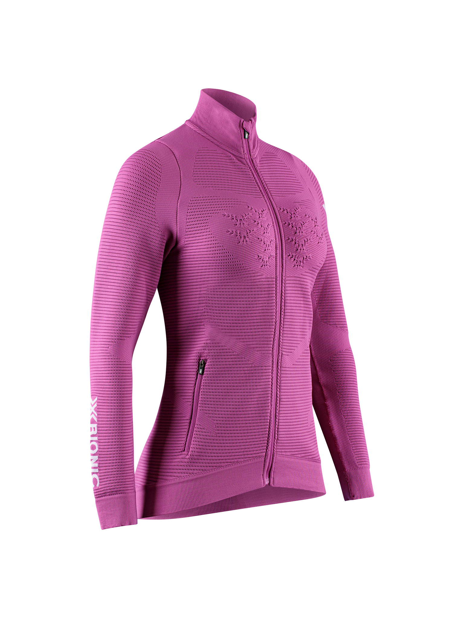X-BIONIC INSTRUCTOR 4.0 TRANSMISSION LAYER JACKET WMN - Deep Orchid - Midlayers - 4 of 5