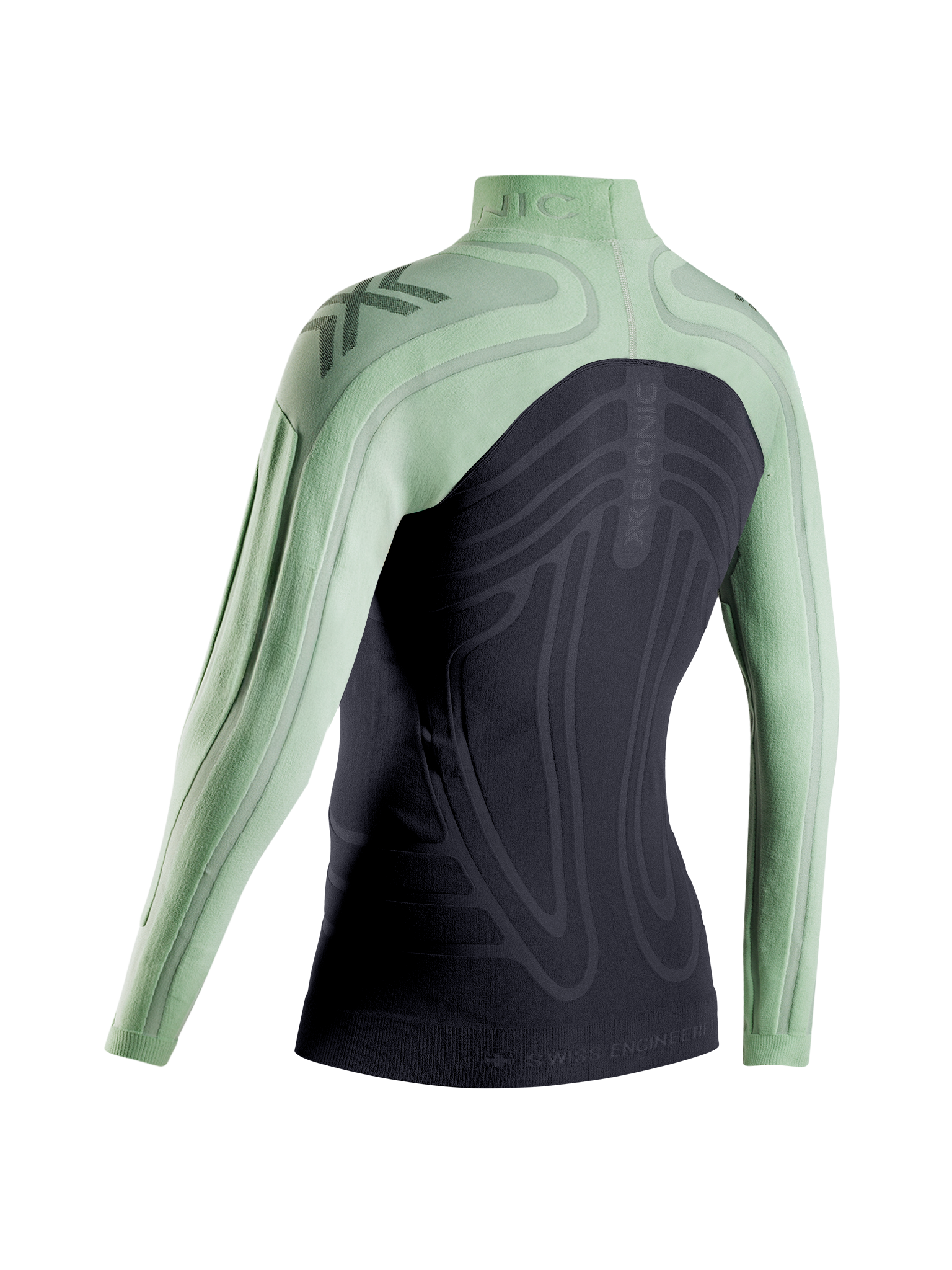 X-BIONIC HEATLOOP SHIRT LS MEN - Digital Lime X Black - Longsleeves - 16 of 21