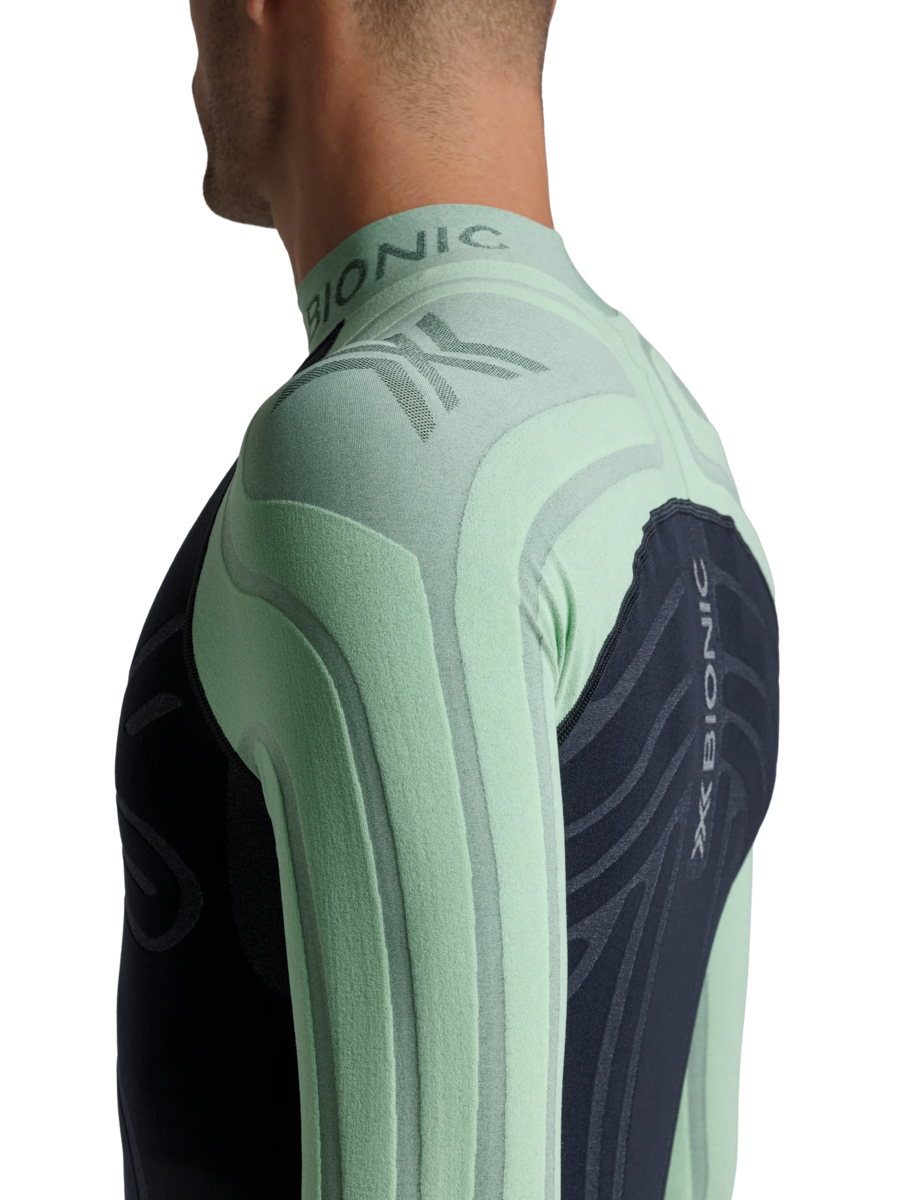 X-BIONIC HEATLOOP SHIRT LS MEN - Digital Lime X Black - Longsleeves - 17 of 21